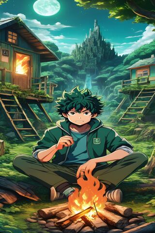 Deku In Abandoned City