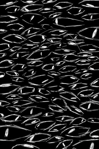 Abstract Fish Pattern 🎣✨