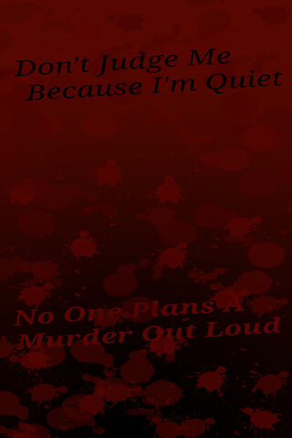 Don't Judge Me