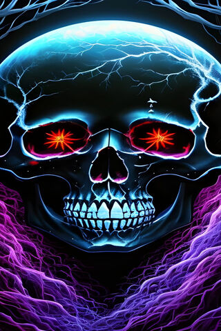 Electric Skull Vibes ⚡💀