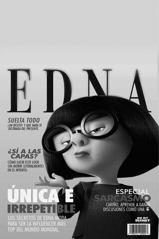 Edna Mode: Fashion Icon Unleashed! 🖤✨