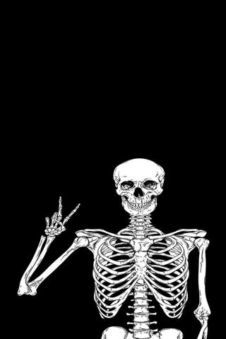 Spooky Skeleton Vibes 💀✨