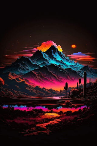 Vibrant Nature's Canvas..
