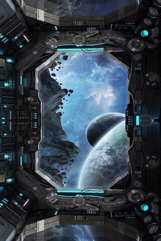 Cosmic View from the Starship 🚀✨