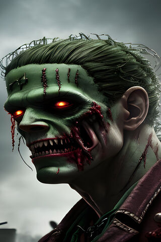 Zombie Joker: A Sinister Fusion 🧟‍♂️🎭