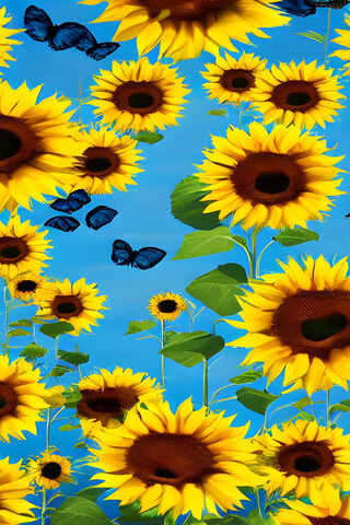 Flower and Butterfly