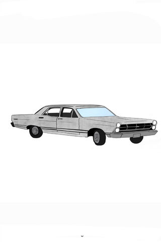 Classic Car Illustratio..