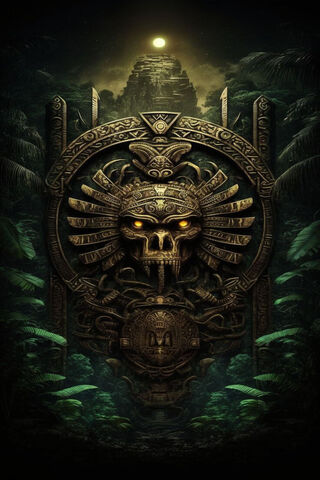 Mystical Mayan Relic 🌄💀