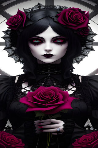 Enigmatic Elegance 🌹🖤