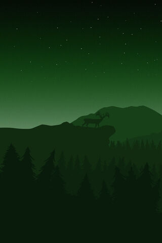Enchanted Nightscape 🌌🐴