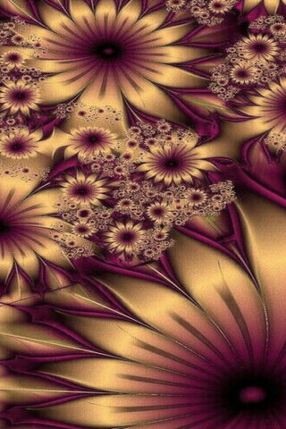 Golden Blossoms on a Velvet Canvas 🌼✨