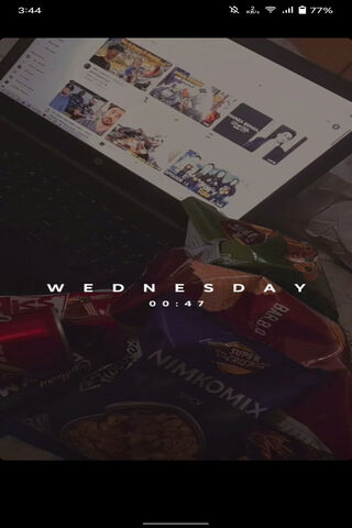 Snack Time on a Wednesd..