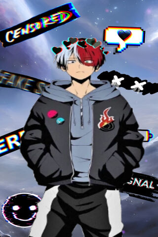 Shoto's Cosmic Vibes 🌌✨