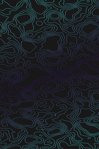 Abstract Topographic Wa..