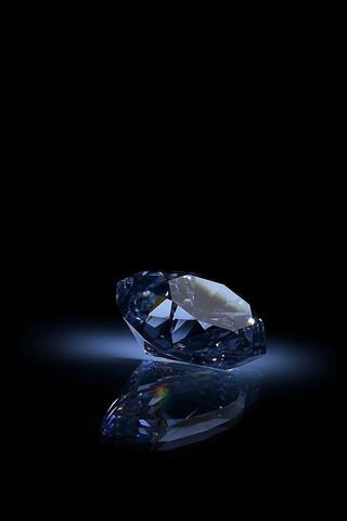 Shimmering Blue Diamond..