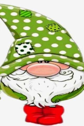 Whimsical Green Gnome 🌟