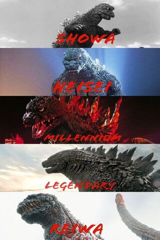 The Evolution of Godzil..