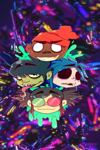 Colorful Cartoon Chaos ..
