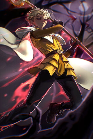 Enigmatic Sorcerer in Action ✨