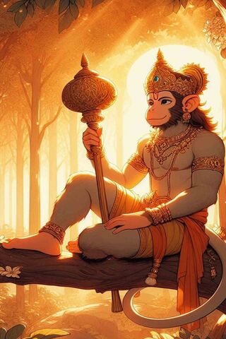 Majestic Hanuman in the..