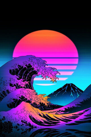 Retro Wave 🌊🌅