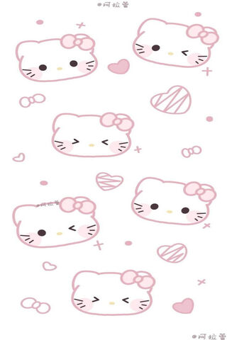 Cute Hello Kitty Pattern
