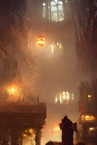 Enchanted Ruins of a Fo..