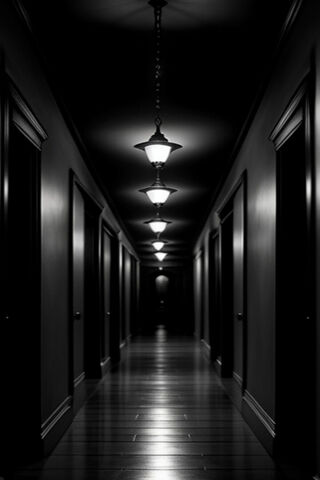 Mysterious Hallway 🌌🚪