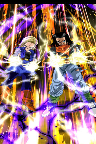 Power Unleashed: Androids 17 & 18 ⚡️