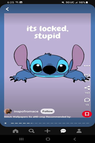 Stitch's Playful Remind..