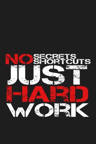 Just Hard Work