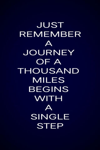 Take the First Step! 🚶..