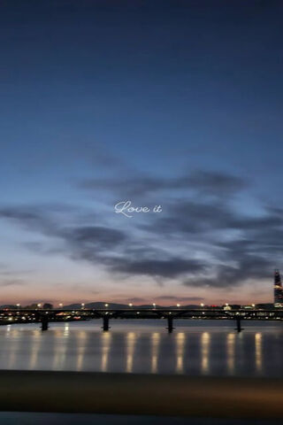 Serene Sunset Over the ..