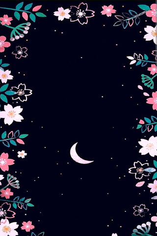 Dreamy Floral Night 🌙🌸