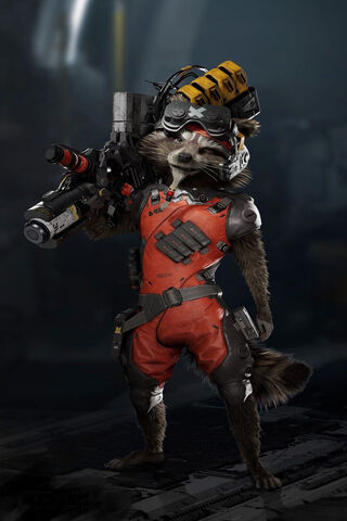 Rocket Raccoon Ready fo..