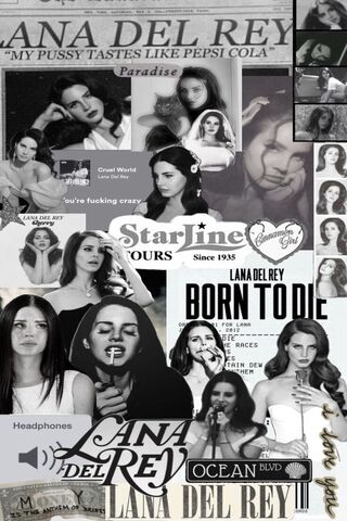 Lana Del Rey Collage: A..