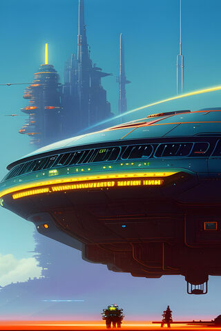 Futuristic Cityscape 🚀✨