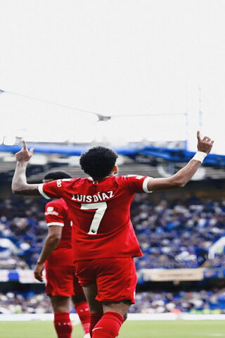 Luis Díaz Celebrates a Goal! ⚽🎉