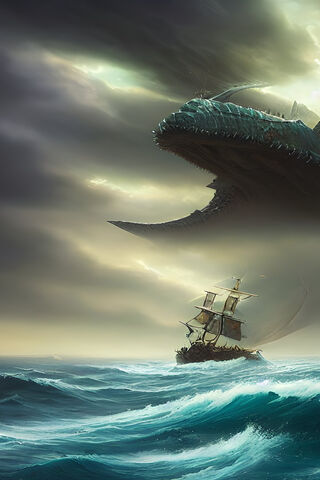 Leviathan In A Stormy
