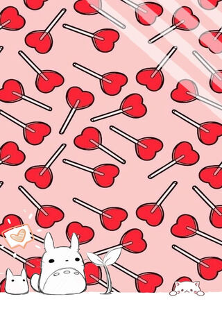 Sweet Love Pattern 🍭❤️