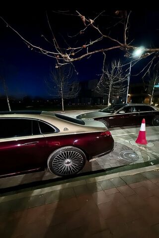 Nighttime Luxury: A Car..