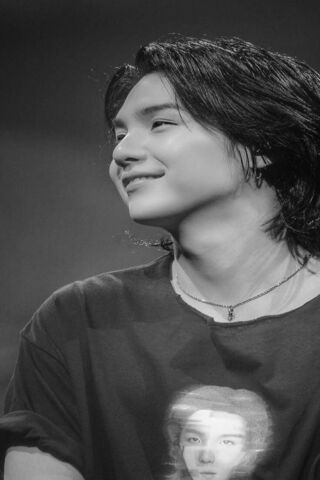 Charming Smile in Monochrome ✨