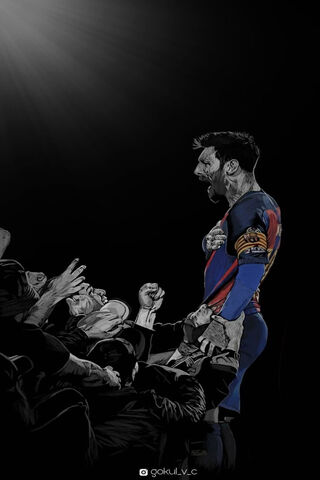 The Legend's Roar ⚽🔥