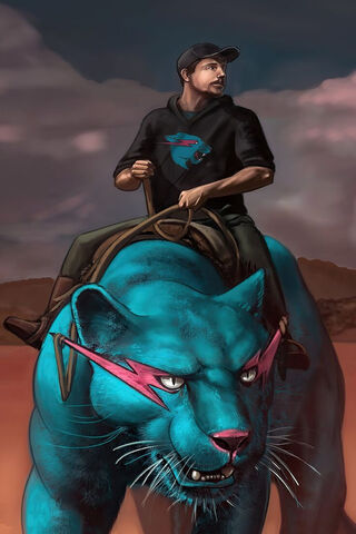 Rider of the Blue Panth..