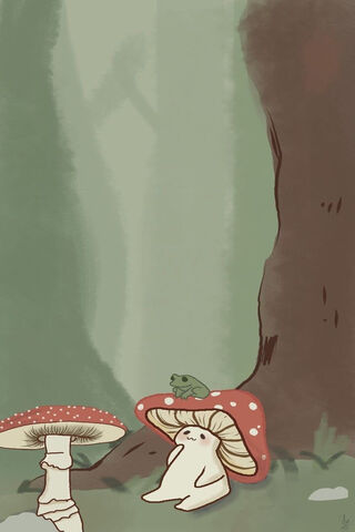 Whimsical Forest Friends 🍄🐸