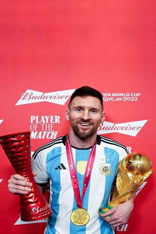 Messi's Glory Moment! 🏆✨