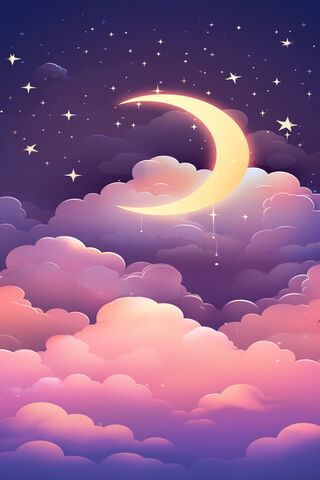 Dreamy Night Sky 🌙✨