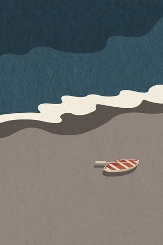 Tranquil Shoreline Escape 🌊⛵