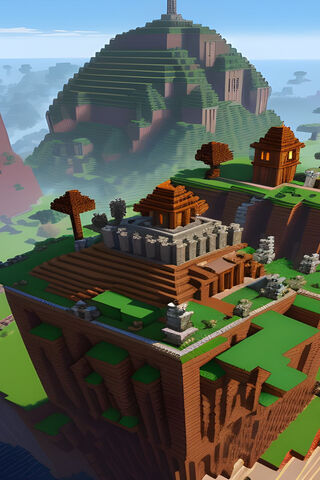 Majestic Minecraft Land..