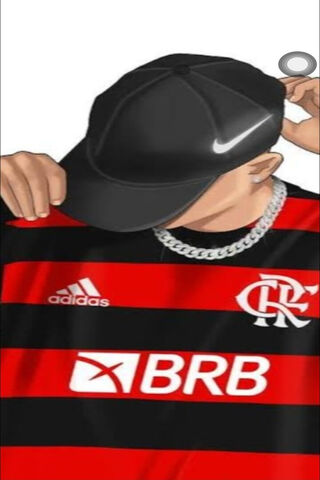 Stylish Fan in Action! ⚽️🖤❤️